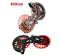 Dérailleur Arrière Surdimensionné En Fiber De Carbone Pour Vélo De Route, Système De Grande Roue De Guidage Pour Sram Etap, Accessoires De Bicyclette