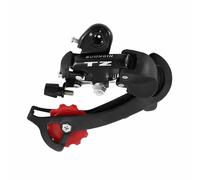 Dérailleur arrière VTT grande chape à visser P2R Shimano 8-7V. Noir