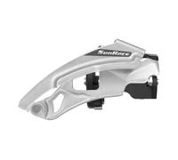 SunRace Dérailleur VTT avant M30 à collier bas 34,9 mm pour 48x38x28 tirage haut-ba