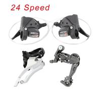 Dérailleur Avant 3 Vitesses Pour Vtt,21/24/27s 30 33 Vitesses,Accessoires De Bicyclette 11t - Type 24 Speed Mtb Set