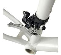 Dérailleur avant pour vélo de route 2 x 7-11 vitesses Montage direct | Dérailleur avant pour vélo de route 2 x 7-11 vitesses Direct Mount Pull Down en alliage d'aluminium avec adaptateur de