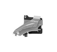 Shimano Cues Top Swing U4000-l Lc Front Derailleur Argenté 2 x 9-10s