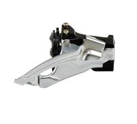 Dérailleur avant tirage haut/bas collier bas Sunrace D34.9/31.8/28.6 MS66 Argenté