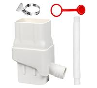 Dérailleur de Pluie - Kit écologique avec régulateur de débit réglable | Gestion de l'eau Durable | Passoire filtrante pour de Goutte, conduits Standard de 2 x 3 Pouces pour projets