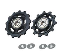 Dérailleur de vélo 2 pièces, pignon à roulement scellé 11T/13T, poulies de dérailleur, convient aux VTT, vélos de route et vélos de ville