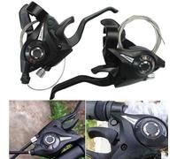 Dérailleur De Vélo 21 Vitesses, 1 Paire, Haute Qualité, Avec Câble De Changement De Vitesse