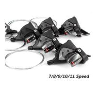 Dérailleur de vélo levier de changement de vitesse avant arrière 7/8/9/10/11 vitesses vtt VTT manette de vitesse vélo changement de vitesse pièces de vélo micro nouveau 3x11 vitesses 1 paire