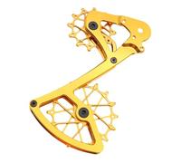 Dérailleur pour vélo de route, changement de vitesse arrière en douceur avec poulie en céramique, rouleau de guidage en alliage d'aluminium, levier de vitesses de rechange, accessoires de cyclisme