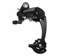 DERAILLEUR VTT ARRIERE P2R 9-8V. NOIR NINE GRANDE CHAPE (COMPATIBLE SHIMANO JUSQU'A 34DTS)