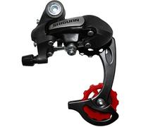 DERAILLEUR VTT ARRIERE P2R SAIGUAN 6-7V. GRANDE CHAPE A VISSER (COMPATIBLE SHIMANO)