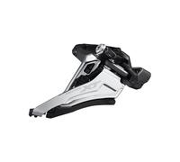 Shimano Dérailleur avant XT M8100 Collier Clamp 2x12 Blanc/Silver