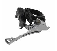 SunRace Dérailleur avant FDM500 Triple Multi-fit Noir / Chrome Noir G