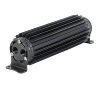 Derale 13279 Refroidisseur de dissipateur thermique monopassage, 25,4 cm anodisé noir