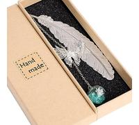 DERAYEE Marque Page en Métal Plume, une Pièce Pour Lecture - Cadeau Pour Enfants Et Étudiants