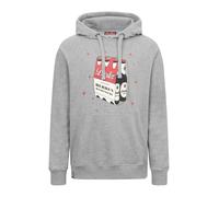 Derbe Hamburg M-06-HD-HERRENHANDTASCHE Rouge-Blanc Homme Pull à Capuche