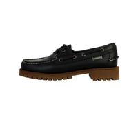 Derbie Cuir Sebago Docksides Ranger Waxy Woman - Bleu Marine 38 1/2