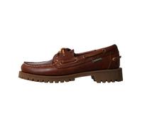Derbie Cuir Sebago Docksides Ranger Waxy Woman - Marron-Gomme 37