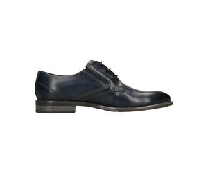 Derbie d'affaires cuir Bugatti Bleu 45