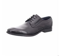 Derbies en cuir - Bugatti - Modèle noir - Laçage 3 trous - Soufflets élastiqués - Confort optimal 42