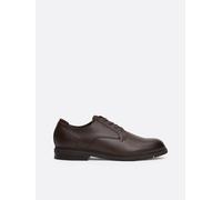 Derbies En Cuir Grain Fin Flexible Hilfiger Mix Lth Shoe/Cocoa - 42
