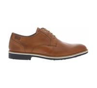 Derbies en cuir marron à talon plat Pikolinos - aspect fumé 40