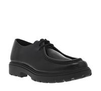 Derbies en cuir noir pour adulte avec talon décroché et semelle Spherica® brevetée 43