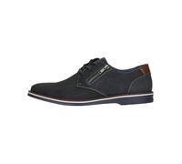 Derbies en nubuck Rieker - Homme - Anthracite - Semelle type basket