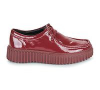 Derbies femmes Clarks Torhill Bee Rouge 39