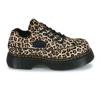 Derbies femmes Dr. Martens Buzz 5i Light Tan Mini Leopard Spot Hair On Marron 41