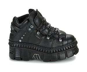 Derbies femmes New Rock WALL 106 Noir 44