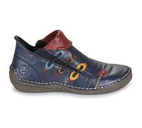 Derbies femmes Rieker 72581 Bleu 38