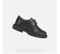 Derbies Geox J SHAYLAX pour garçon en cuir noir avec semelle extérieure crantée 37