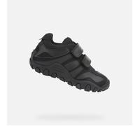 Derbies Geox JR CRUSH Garçon - Cuir Noir - Confortable et résistant 28