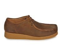 CLARKS Chaussure à lacets 'Wallabee' brun foncé, Taille 46