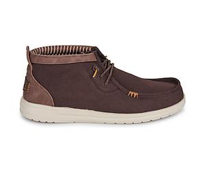 Derbies hommes HEYDUDE WALLY MID GRIPR VIN CLASSIC MOLE Marron 43