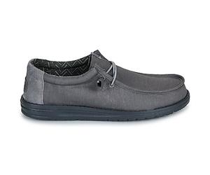 Derbies hommes HEYDUDE WALLY STRETCH CANVAS BLOCK Gris 43