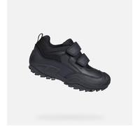 Derbies imperméables Geox JR NEW SAVAGE B ABX pour garçon en cuir noir 30