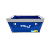 DERBLAUE Bac Professionnel 10L de Collection - Fabrication Conique - Tissu PVC et Métal