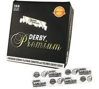 Derby 100 Premium Black Lames De Rasage