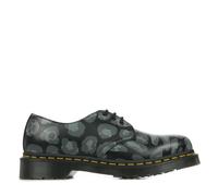 Derby Dr Martens 1461 - Noir - Black distorded leopard - Cuir - Mixte 37