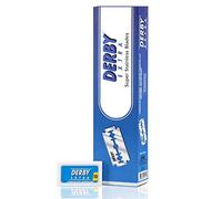 Derby Extra Blue - 200 lames de rasoir à double tranchant (20 x 10)