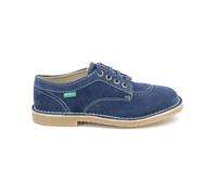 Derby Kickers Kick Karma - Femme - Cuir - Confortable et stylé - Bleu 36