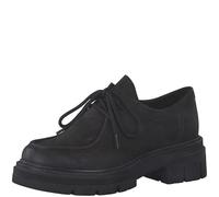 Derby MARCO TOZZI 23708-29 pour femme en cuir noir 37