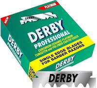 Derby Pack de 100 Lames de Rasoir à Simple Tranchant