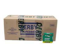 Derby Professional - 5000 Lames de Rasoir a Simple Tranchant pour Rasoir de Barbier (Carton 50 x 100)