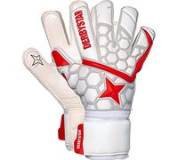 DERBYSTAR Aps White Red Star II Gants Weiss Rot Silber 9.5
