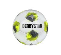 DERBYSTAR Balle jaune fluo / gris / blanc, Taille 5