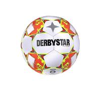 DERBYSTAR Balle jaune / rouge / noir / blanc, Taille 5