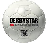 Derbystar Ballon de Football en APS Brillant Blanc Blanc 5