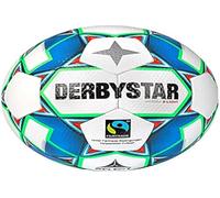 DERBYSTAR Gamma S-Light Balle Jeunesse Unisexe, Weiss Blau Grün, 3